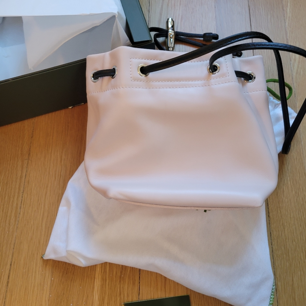 Longchamp mini roseau lambskin bag nwot - Picture 10 of 13